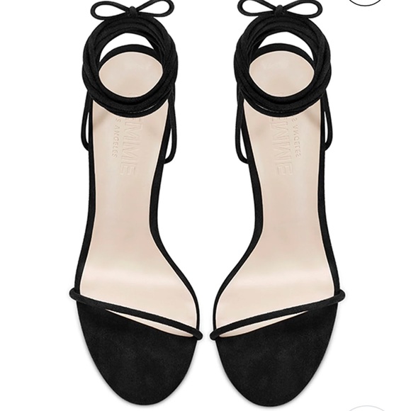 Shoes - FEMME LA barely there lace up heels